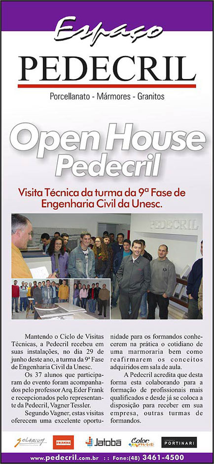 Espaço Pedecril - Open House